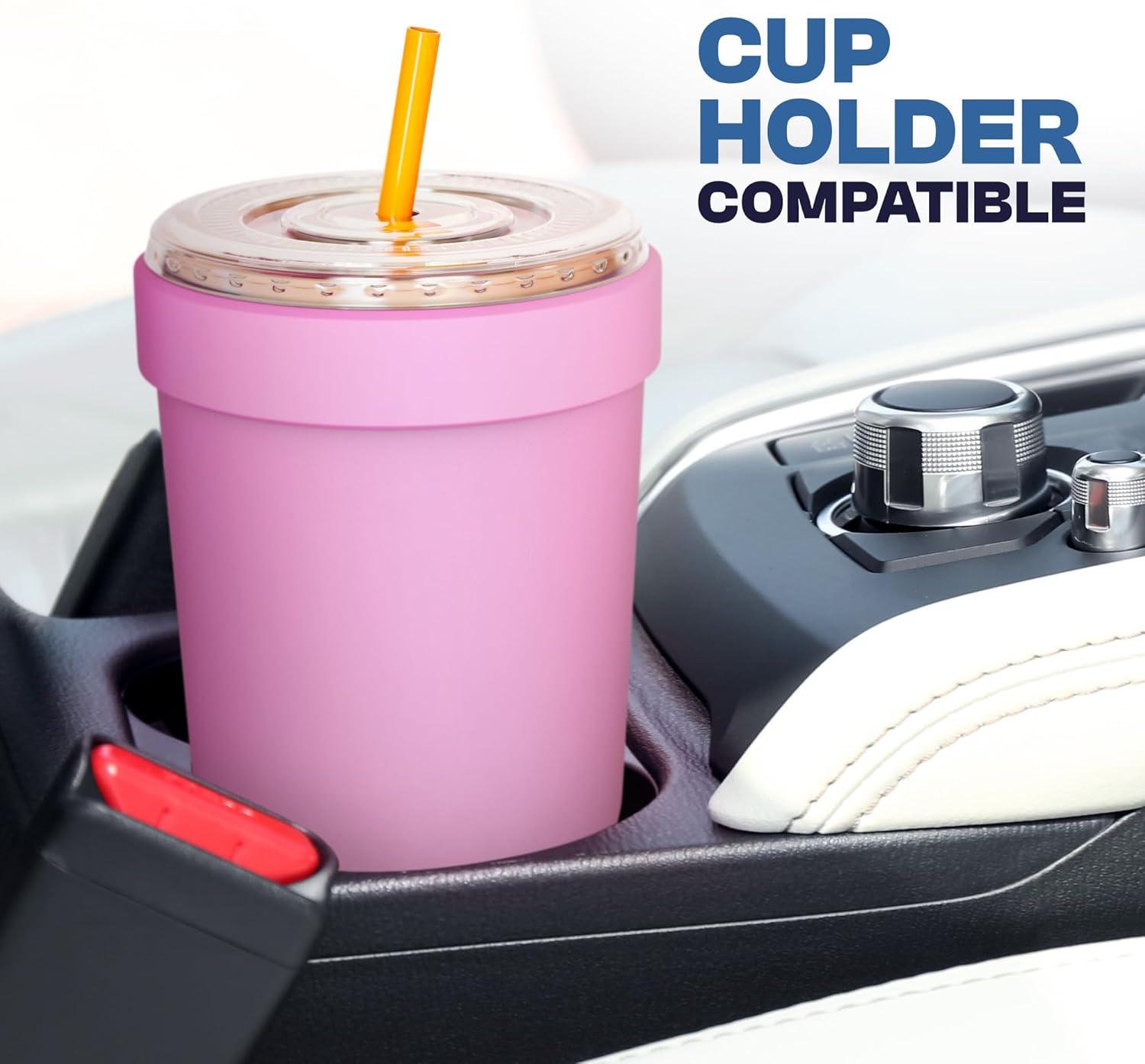 imageFrost Buddy Togo Buddy  30 oz Stainless Steel Vacuum Insulated Tumbler  To Go Coffee Cup  Reusable Iced Coffee Cups Travel Mug Thermal Cup for Hot ampamp Cold Drinks Dunkin Cup AuroraAloe
