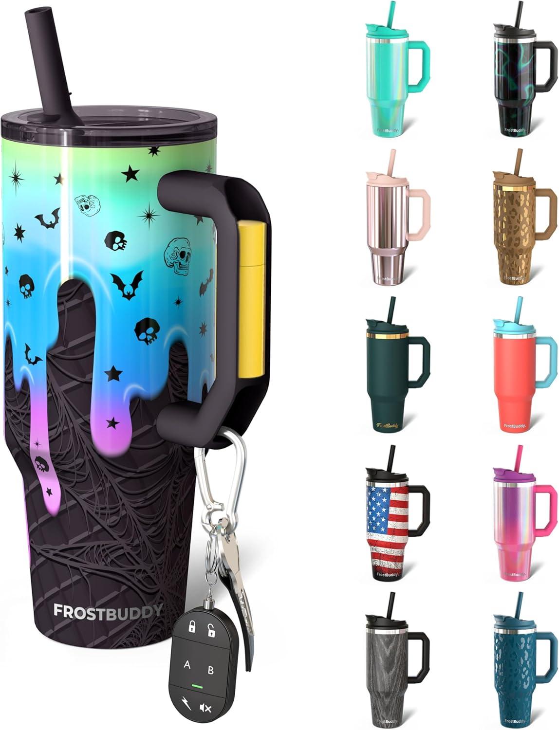 imageThicc Buddy  16 oz Stainless Steel Vacuum Insulated Tumbler with Lid and Straw for Water  Travel Mug Cupholder Friendly  Gifts for Women Men Him HerI Scream For Ice Cream