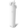 imageFrost Buddy 32oz Insulated Water Bottle with Straw ampamp Chug Lid  LeakProof Stainless Steel  24Hours Cold  SweatProof Cup Holder Friendly  Ideal for Gym Travel Sports ampamp Everyday HydrationWhite