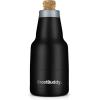 imageFrost Buddy Chubby Buddy  Mexican Beer Bottle Cooler  Stainless Steel Double Wall Vacuum Insulated compatible with Modelo Beers BlackBlack