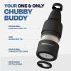 imageFrost Buddy Chubby Buddy  Mexican Beer Bottle Cooler  Stainless Steel Double Wall Vacuum Insulated compatible with Modelo Beers BlackMexico