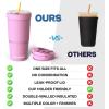 imageFrost Buddy Togo Buddy  30 oz Stainless Steel Vacuum Insulated Tumbler  To Go Coffee Cup  Reusable Iced Coffee Cups Travel Mug Thermal Cup for Hot ampamp Cold Drinks Dunkin Cup AuroraDark Night