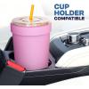 imageFrost Buddy Togo Buddy  30 oz Stainless Steel Vacuum Insulated Tumbler  To Go Coffee Cup  Reusable Iced Coffee Cups Travel Mug Thermal Cup for Hot ampamp Cold Drinks Dunkin Cup AuroraAurora