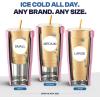 imageFrost Buddy Togo Buddy  30 oz Stainless Steel Vacuum Insulated Tumbler  To Go Coffee Cup  Reusable Iced Coffee Cups Travel Mug Thermal Cup for Hot ampamp Cold Drinks Dunkin Cup AuroraNavy