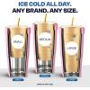 imageFrost Buddy Togo Buddy  30 oz Stainless Steel Vacuum Insulated Tumbler  To Go Coffee Cup  Reusable Iced Coffee Cups Travel Mug Thermal Cup for Hot ampamp Cold Drinks Dunkin Cup AuroraDark Night