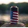imageFrost Buddy Universal Buddy Can Cooler  Fits All  For Regular 12 ampamp 16 oz or SlimSize Bottles  Insulated DoubleWalled Stainless Steel MericaNavy