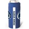 imageFrost Buddy Universal Can Cooler  Fits All  Stainless Steel Can Cooler for 12 oz ampamp 16 oz Regular or Slim Cans ampamp Bottles  Stainless Steel Michigan WolverinesPenn State Nittany Lions