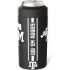 imageFrost Buddy Universal Can Cooler  Fits All  Stainless Steel Can Cooler for 12 oz ampamp 16 oz Regular or Slim Cans ampamp Bottles  Stainless Steel Michigan WolverinesTexas AM Aggies
