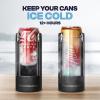 imageFrost Buddy Universal Mini Can Cooler  Fits 12oz Slim ampamp 75oz Mini Cans  Vacuum Insulated Stainless Steel  Keeps Beverages Cold or Hot  Compact Travel ampamp Cup Holder FriendlyNebula