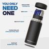 imageFrost Buddy Universal Mini Can Cooler  Fits 12oz Slim ampamp 75oz Mini Cans  Vacuum Insulated Stainless Steel  Keeps Beverages Cold or Hot  Compact Travel ampamp Cup Holder FriendlyNebula