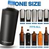 imageFrost Buddy Universal XL Can Cooler  Fits All  For 12 16 20 and 24 ounce Bottles  Insulated DoubleWalled Stainless Steel NebulaI Scream for Ice Cream