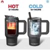 imageThicc Buddy  16 oz Stainless Steel Vacuum Insulated Tumbler with Lid and Straw for Water  Travel Mug Cupholder Friendly  Gifts for Women Men Him HerI Scream For Ice Cream