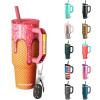 imageThicc Buddy  16 oz Stainless Steel Vacuum Insulated Tumbler with Lid and Straw for Water  Travel Mug Cupholder Friendly  Gifts for Women Men Him HerIce Cream