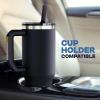 imageThicc Buddy  16 oz Stainless Steel Vacuum Insulated Tumbler with Lid and Straw for Water  Travel Mug Cupholder Friendly  Gifts for Women Men Him HerNeon USA