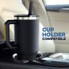 imageThicc Buddy  16 oz Stainless Steel Vacuum Insulated Tumbler with Lid and Straw for Water  Travel Mug Cupholder Friendly  Gifts for Women Men Him HerNebula