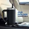 imageThicc Buddy  16 oz Stainless Steel Vacuum Insulated Tumbler with Lid and Straw for Water  Travel Mug Cupholder Friendly  Gifts for Women Men Him HerPicnic Perfect