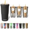imageFrost Buddy Togo Buddy  30 oz Stainless Steel Vacuum Insulated Tumbler  To Go Coffee Cup  Reusable Iced Coffee Cups Travel Mug Thermal Cup for Hot ampamp Cold Drinks Dunkin Cup AuroraBlack