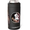 imageFrost Buddy Universal Can Cooler  Fits All  Stainless Steel Can Cooler for 12 oz ampamp 16 oz Regular or Slim Cans ampamp Bottles  Stainless Steel Michigan WolverinesFlorida State Seminoles