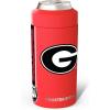 imageFrost Buddy Universal Can Cooler  Fits All  Stainless Steel Can Cooler for 12 oz ampamp 16 oz Regular or Slim Cans ampamp Bottles  Stainless Steel Michigan WolverinesGeorgia Bulldogs