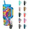 imageThicc Buddy  16 oz Stainless Steel Vacuum Insulated Tumbler with Lid and Straw for Water  Travel Mug Cupholder Friendly  Gifts for Women Men Him HerHippie Haze