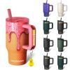imageThicc Buddy  16 oz Stainless Steel Vacuum Insulated Tumbler with Lid and Straw for Water  Travel Mug Cupholder Friendly  Gifts for Women Men Him HerIce Cream