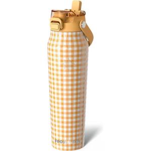 imageFrost Buddy 32oz Insulated Water Bottle with Straw ampamp Chug Lid  LeakProof Stainless Steel  24Hours Cold  SweatProof Cup Holder Friendly  Ideal for Gym Travel Sports ampamp Everyday HydrationPicnic Perfect