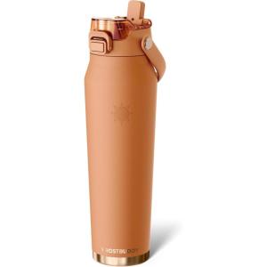 imageFrost Buddy 32oz Insulated Water Bottle with Straw ampamp Chug Lid  LeakProof Stainless Steel  24Hours Cold  SweatProof Cup Holder Friendly  Ideal for Gym Travel Sports ampamp Everyday HydrationCaramel