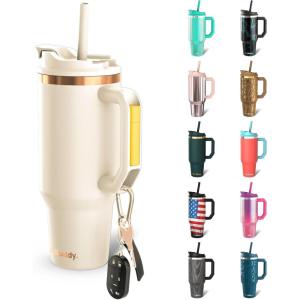 imageThicc Buddy  16 oz Stainless Steel Vacuum Insulated Tumbler with Lid and Straw for Water  Travel Mug Cupholder Friendly  Gifts for Women Men Him HerCopper Kiss