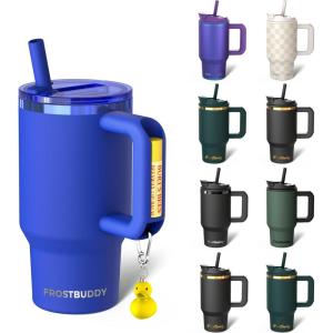 imageThicc Buddy  16 oz Stainless Steel Vacuum Insulated Tumbler with Lid and Straw for Water  Travel Mug Cupholder Friendly  Gifts for Women Men Him HerRoyal
