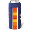 imageFrost Buddy Universal Can Cooler  Fits All  Stainless Steel Can Cooler for 12 oz ampamp 16 oz Regular or Slim Cans ampamp Bottles  Stainless Steel Los Angeles BaseballHouston Astros