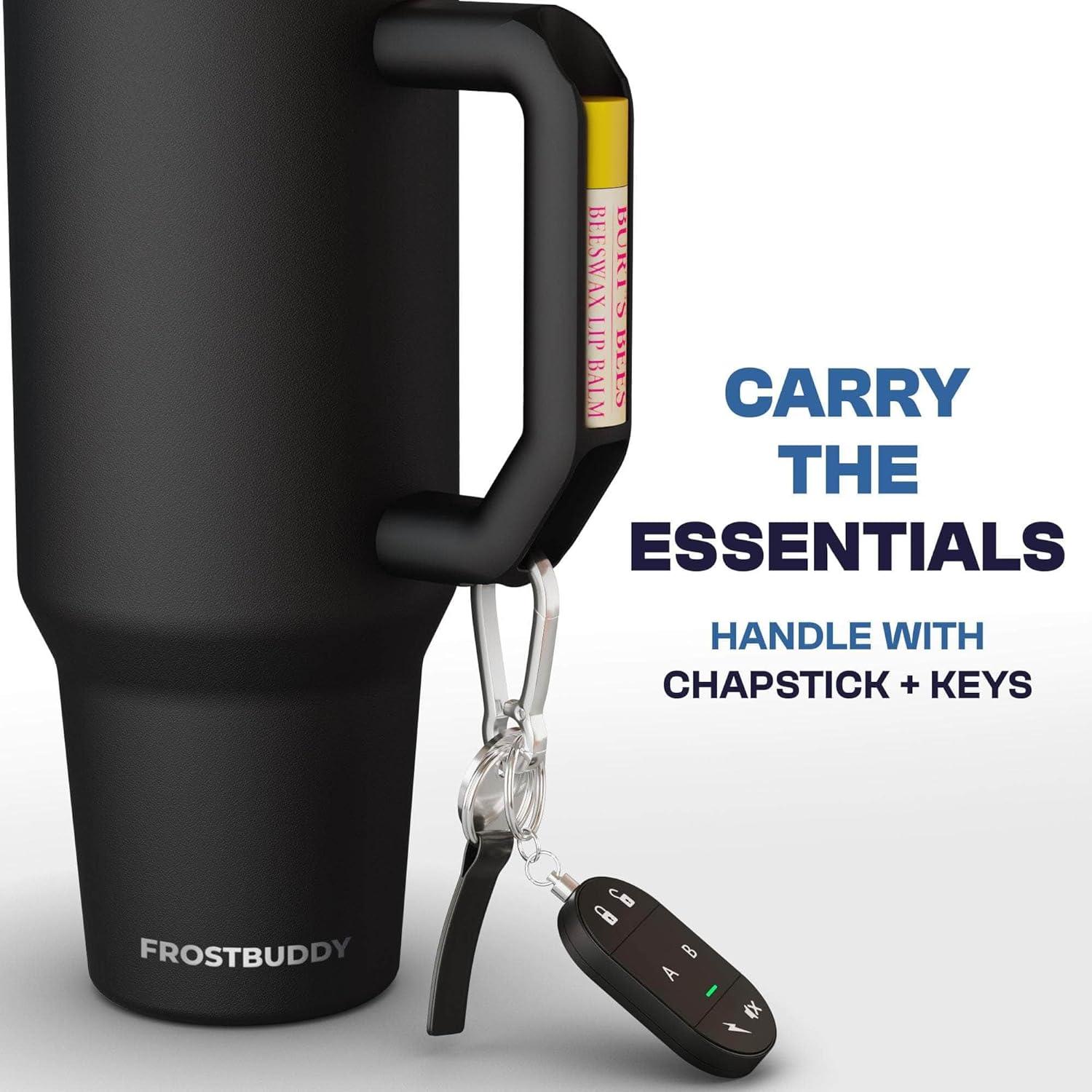 imageThicc Buddy  40 oz Stainless Steel Vacuum Insulated Tumbler with Lid and Straw for Water  Travel Mug Cupholder Friendly  Gifts for Women Men Him Her Teal GlitzMerica