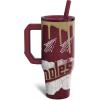 imageThicc Buddy  40 oz Stainless Steel Vacuum Insulated Tumbler with Lid and Straw for Water  Travel Mug Cupholder Friendly  Gifts for Women Men Him HerFlorida State Seminoles  Drip