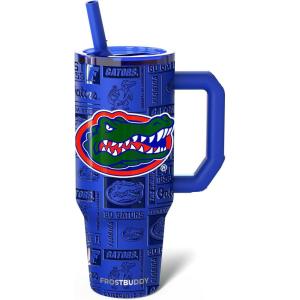 imageThicc Buddy  40 oz Stainless Steel Vacuum Insulated Tumbler with Lid and Straw for Water  Travel Mug Cupholder Friendly  Gifts for Women Men Him HerFlorida Gators  3D