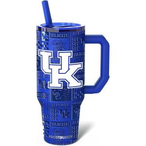 imageThicc Buddy  40 oz Stainless Steel Vacuum Insulated Tumbler with Lid and Straw for Water  Travel Mug Cupholder Friendly  Gifts for Women Men Him HerKentucky Wildcats  3D