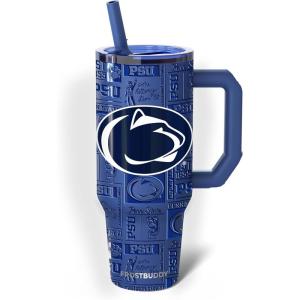 imageThicc Buddy  40 oz Stainless Steel Vacuum Insulated Tumbler with Lid and Straw for Water  Travel Mug Cupholder Friendly  Gifts for Women Men Him HerPenn State Nittany Lions  3D