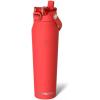 imageFrost Buddy 32oz Insulated Water Bottle with Straw amp Chug Lid  LeakProof Stainless Steel  24Hours Cold  SweatProof Cup Holder Friendly  Ideal for Gym Travel Sports amp Everyday HydrationRed
