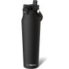 imageFrost Buddy 32oz Insulated Water Bottle with Straw amp Chug Lid  LeakProof Stainless Steel  24Hours Cold  SweatProof Cup Holder Friendly  Ideal for Gym Travel Sports amp Everyday HydrationBlack