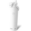 imageFrost Buddy 32oz Insulated Water Bottle with Straw amp Chug Lid  LeakProof Stainless Steel  24Hours Cold  SweatProof Cup Holder Friendly  Ideal for Gym Travel Sports amp Everyday HydrationWhite