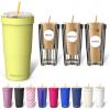 imageFrost Buddy Togo Buddy 30 oz Stainless Steel Vacuum Insulated Tumbler To Go Coffee Cup  Iced Coffee Cups Iced Coffee Sleeve Travel Mug Thermal Cup for Hot amp Cold Drinks Dunkin Cup Dark GlitzAloe
