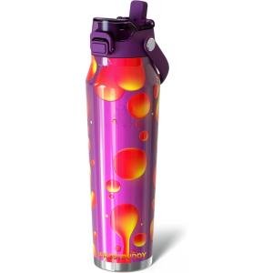 imageFrost Buddy 32oz Insulated Water Bottle with Straw amp Chug Lid  LeakProof Stainless Steel  24Hours Cold  SweatProof Cup Holder Friendly  Ideal for Gym Travel Sports amp Everyday HydrationOrange Lava