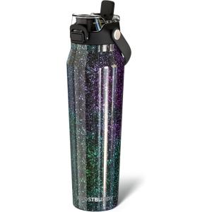 imageFrost Buddy 32oz Insulated Water Bottle with Straw amp Chug Lid  LeakProof Stainless Steel  24Hours Cold  SweatProof Cup Holder Friendly  Ideal for Gym Travel Sports amp Everyday HydrationMermaid