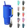 imageThicc Buddy  40 oz Stainless Steel Vacuum Insulated Tumbler with Lid and Straw for Water  Travel Mug Cupholder Friendly  Gifts for Women Men Him Her Cherry GinghamRoyal Glitz
