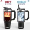 imageThicc Buddy  40 oz Stainless Steel Vacuum Insulated Tumbler with Lid and Straw for Water  Travel Mug Cupholder Friendly  Gifts for Women Men Him Her Cherry GinghamFireside