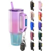 image:imageThicc Buddy  40 oz Stainless Steel Vacuum Insulated Tumbler with Lid and Straw for Water  Travel Mug Cupholder Friendly  Gifts for Women Men Him Her Midnight ReefCotton Candy