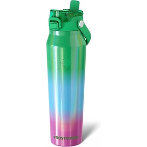 image:imageFrost Buddy 24oz Insulated Water Bottle with Straw amp Chug Lid  LeakProof Stainless Steel  24Hours Cold  SweatProof Cup Holder Friendly  Ideal for Gym Travel Sports amp Everyday HydrationPrism Pop