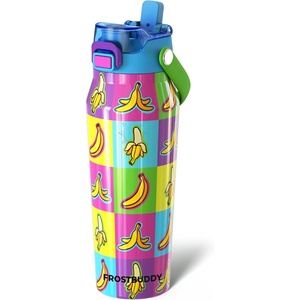 image:imageFrost Buddy 24oz Insulated Water Bottle with Straw amp Chug Lid  LeakProof Stainless Steel  24Hours Cold  SweatProof Cup Holder Friendly  Ideal for Gym Travel Sports amp Everyday HydrationGo Bananaz