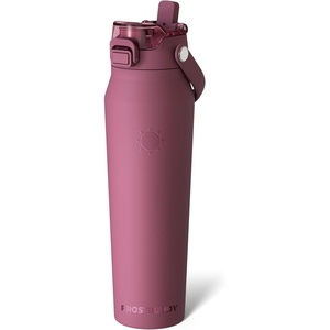 image:imageFrost Buddy 24oz Insulated Water Bottle with Straw amp Chug Lid  LeakProof Stainless Steel  24Hours Cold  SweatProof Cup Holder Friendly  Ideal for Gym Travel Sports amp Everyday HydrationWinter Berry