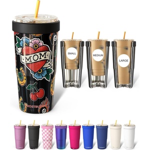 image:imageFrost Buddy Togo Buddy 30 oz Stainless Steel Vacuum Insulated Tumbler To Go Coffee Cup  Iced Coffee Sleeve Travel Mug Thermal Cup for Hot amp Cold Drinks Dunkin Cup Midnight ReefFlash Sheet Mama