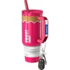 image:imageThicc Buddy  50 oz Stainless Steel Vacuum Insulated Tumbler with Lid and Straw for Water  Travel Mug Cupholder Friendly  Gifts for Women Men Him Her Watermelon KissPink Pencil