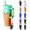 image:imageThicc Buddy  50 oz Stainless Steel Vacuum Insulated Tumbler with Lid and Straw for Water  Travel Mug Cupholder Friendly  Gifts for Women Men Him Her Watermelon KissMint Chocolate
